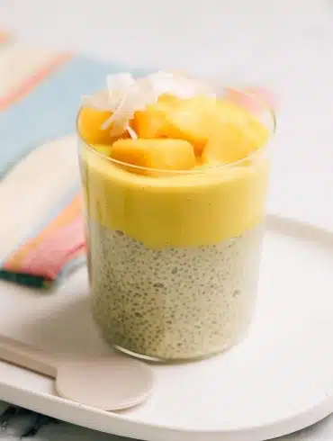 Mango Coconut Chia Pudding Thermomix Recipe