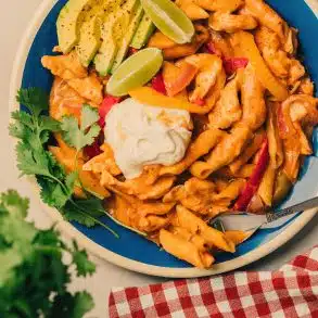 Chicken Fajita Pasta