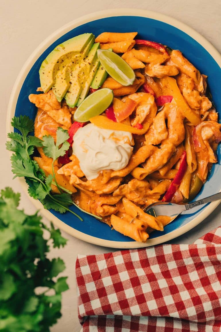Chicken Fajita Pasta
