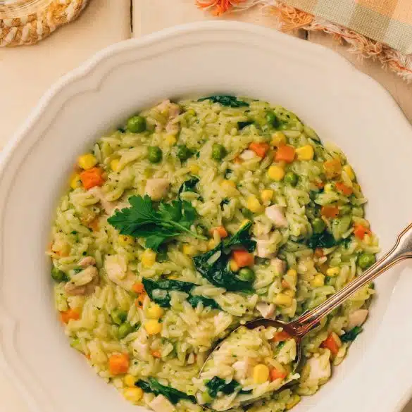 Chicken & Vegetable Risoni