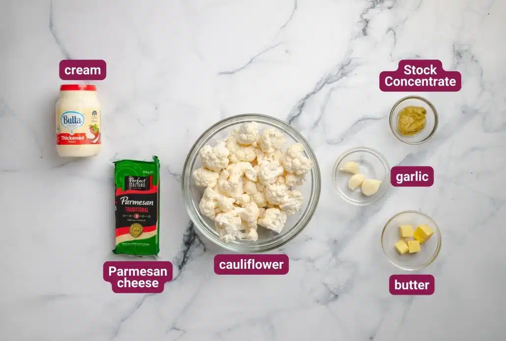 skinnymixer's Silky Cauliflower Purée from The Healthy Mix Dinners 3