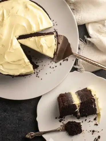 Skinnymixers Guinness Cake