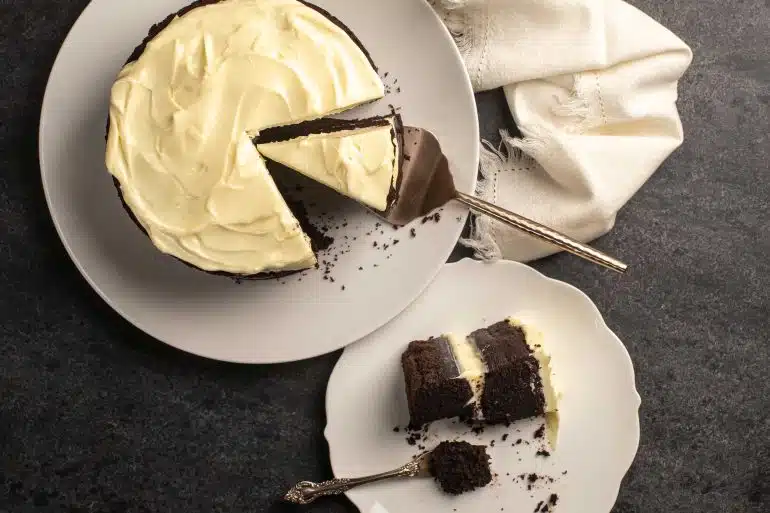 Skinnymixers Guinness Cake
