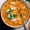 Vegetarian Mulligatawny Soup made in the Thermomix