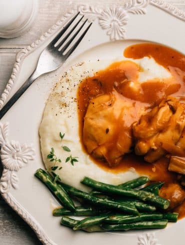 Skinnymixers Slow Cooked Chasseur - French Chicken Stew