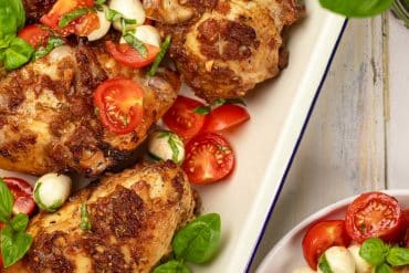 Skinnymixers Balsamic Roast Chicken from SkinnyMediterranean.