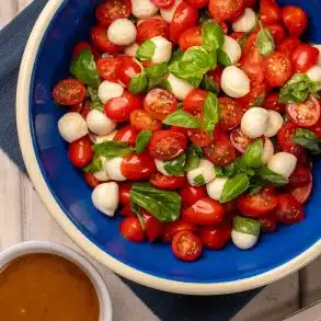 Skinnymixers Caprese Salad from SkinnyMediterranean.