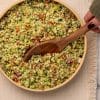 Skinnymixers Cauliflower Tabouli from SkinnyMediterranean.