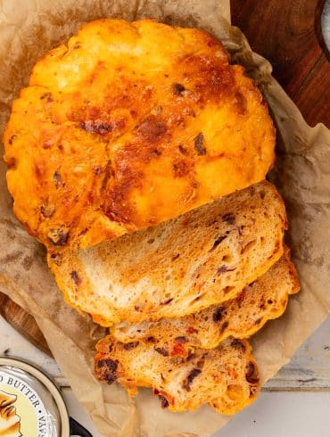 Skinnymixers Confit Artisan Bread from SkinnyMediterranean.