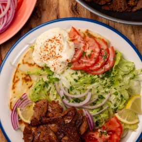 Skinnymixers Doner Kebab from SkinnyMediterranean.