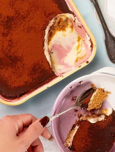 Skinnymixers Easy Tiramisu from SkinnyMediterranean.