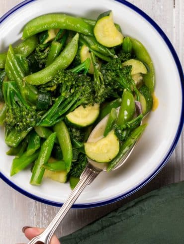 Skinnymixers Seasonal Greens from SkinnyMediterranean.