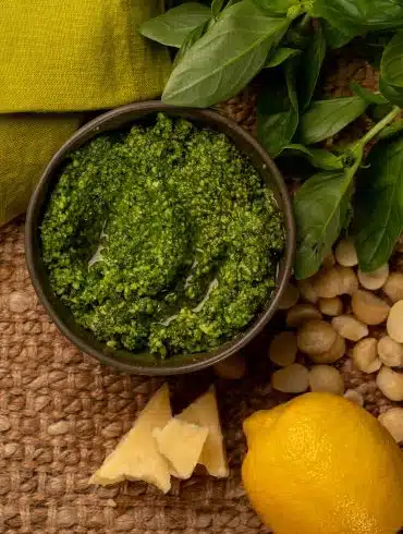Green Pesto from SkinnyMediterranean
