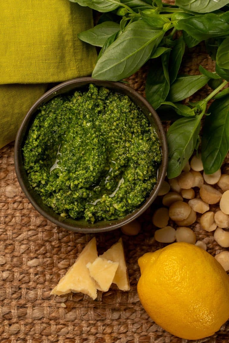 Green Pesto from SkinnyMediterranean
