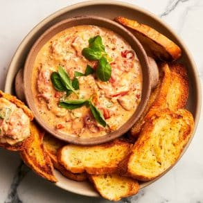 Guest Recipe Chloe’s Roasted Tomato Burrata Dip