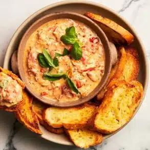 Guest Recipe Chloe’s Roasted Tomato Burrata Dip