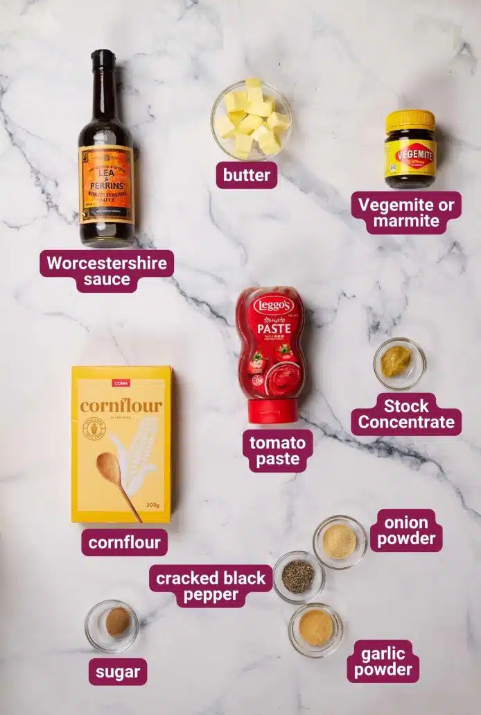 Bangers & Mash Pie ingredients from Dinners 4