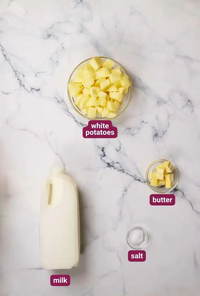 Bangers & Mash Pie ingredients from Dinners 4