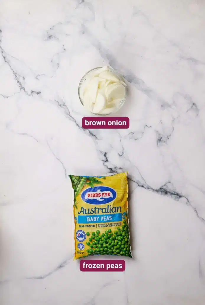 Bangers & Mash Pie ingredients from Dinners 4