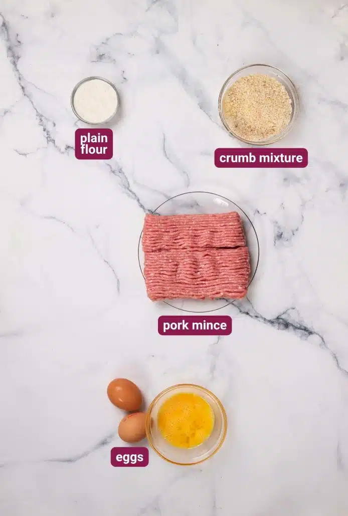 What you will need to make Classic Schnitzel with Creamy Mushroom Sauce from Dinners 4