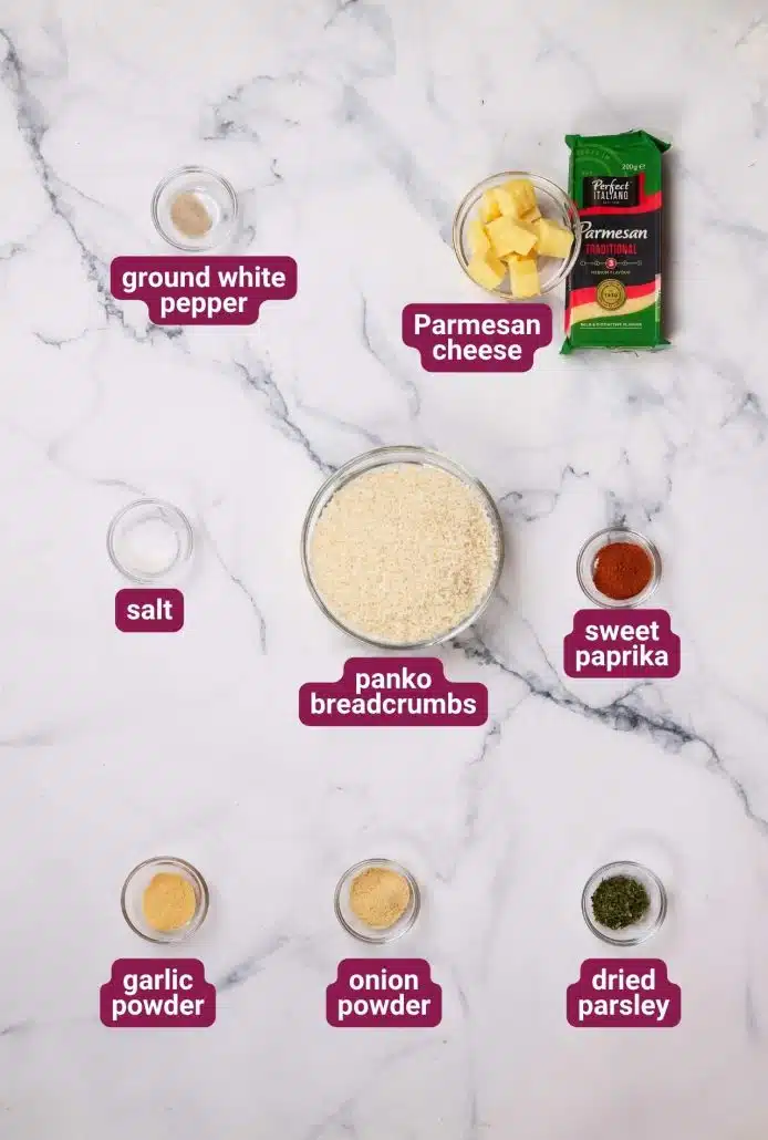 What you will need to make Classic Schnitzel with Creamy Mushroom Sauce from Dinners 4