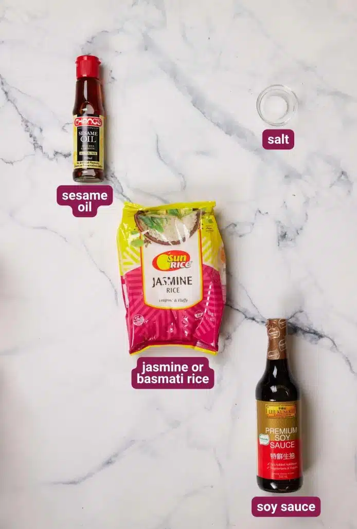 What you will need to make Crispy Rice Tuna Salad from Dinners 4