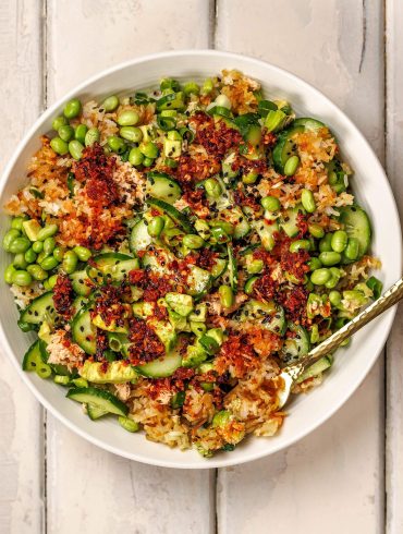 Crispy Rice Tuna Salad