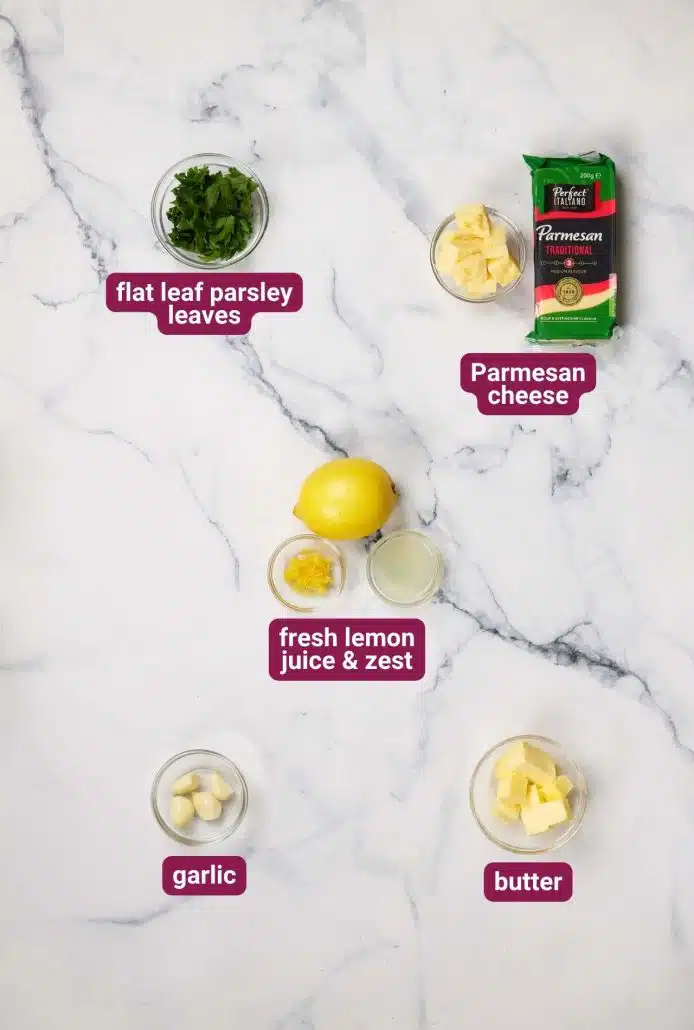 What you will need to make Garlic Parmesan Wings from Dinners 4