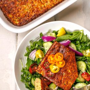 Bacon, Cheese & Zucchini Slice