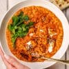 Skinnymixers Butter Chicken Risotto from The Healthy Mix Dinners 4