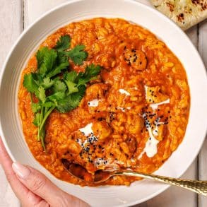 Skinnymixers Butter Chicken Risotto from The Healthy Mix Dinners 4