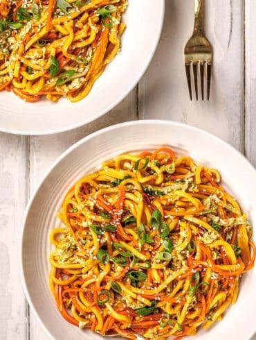 Skinnymixers Buttery Garlic Noodles from The Healthy Mix Dinners 4