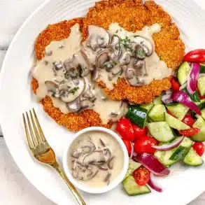 Classic Schnitzel Mushroom Sauce