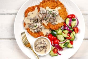 Classic Schnitzel Mushroom Sauce