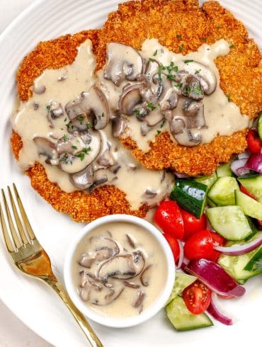 Classic Schnitzel Mushroom Sauce