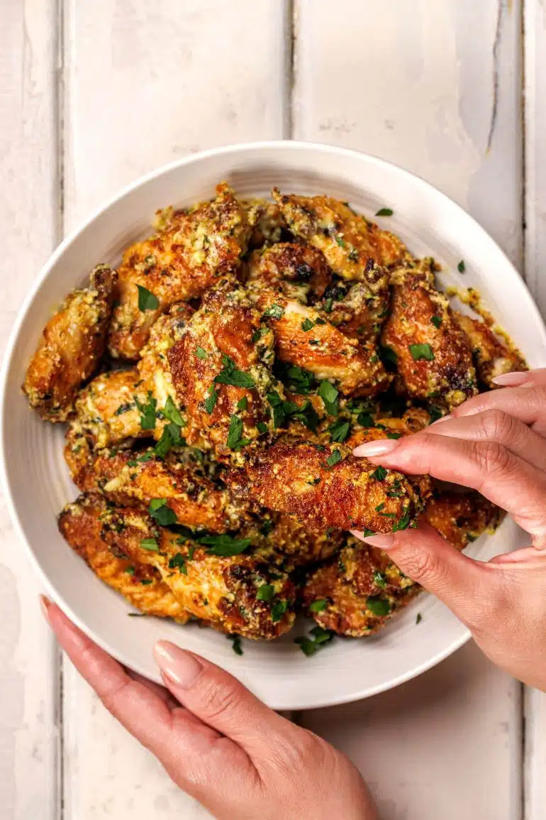 Garlic Parmesan Wings