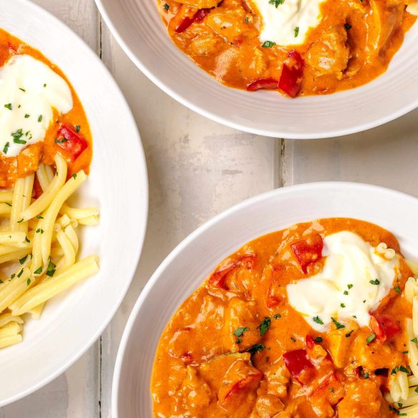 Hungarian Chicken Paprikash