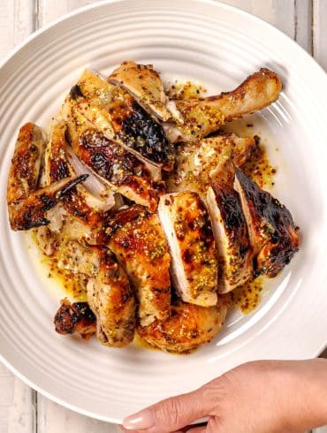 Skinnymixers Mustard, Honey & Herb Roast Chicken from The Healthy Mix Dinners 4