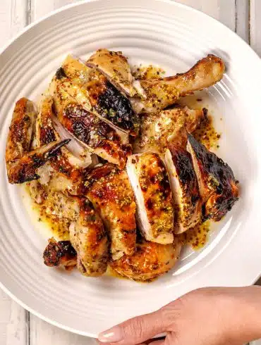 Skinnymixers Mustard, Honey & Herb Roast Chicken from The Healthy Mix Dinners 4