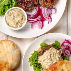 Skinnymixers Persian Lamb Burger from The Healthy Mix Dinners 4