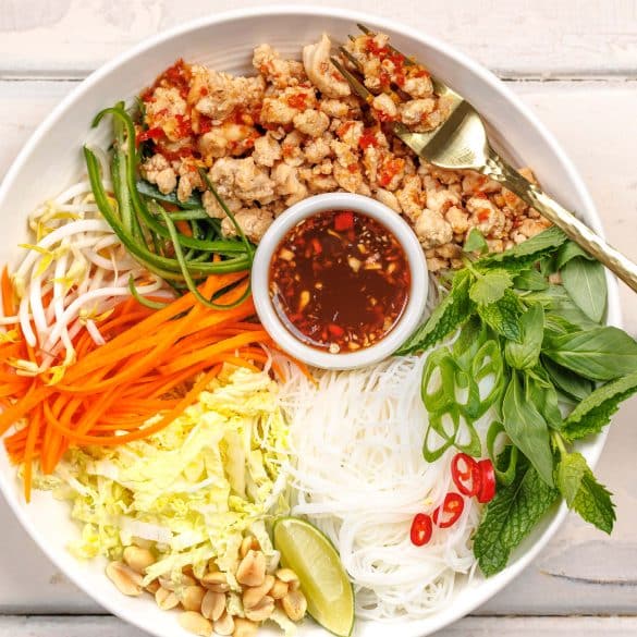 Spring Roll Bowl