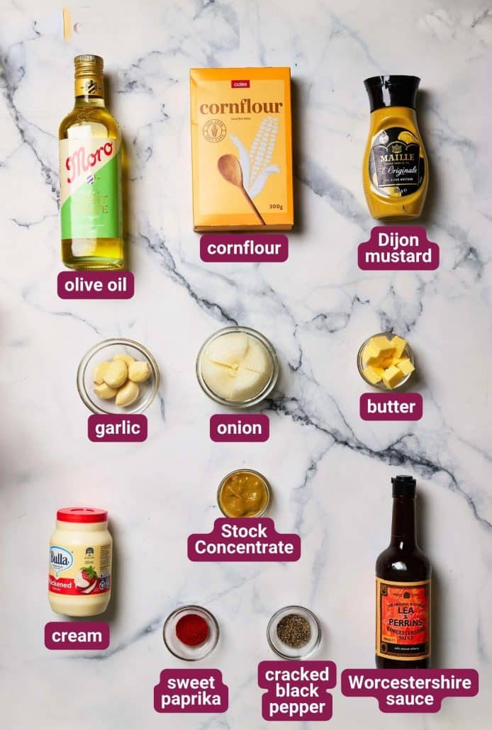 What you will need to make One Pot Surf & Turf from Dinners 4