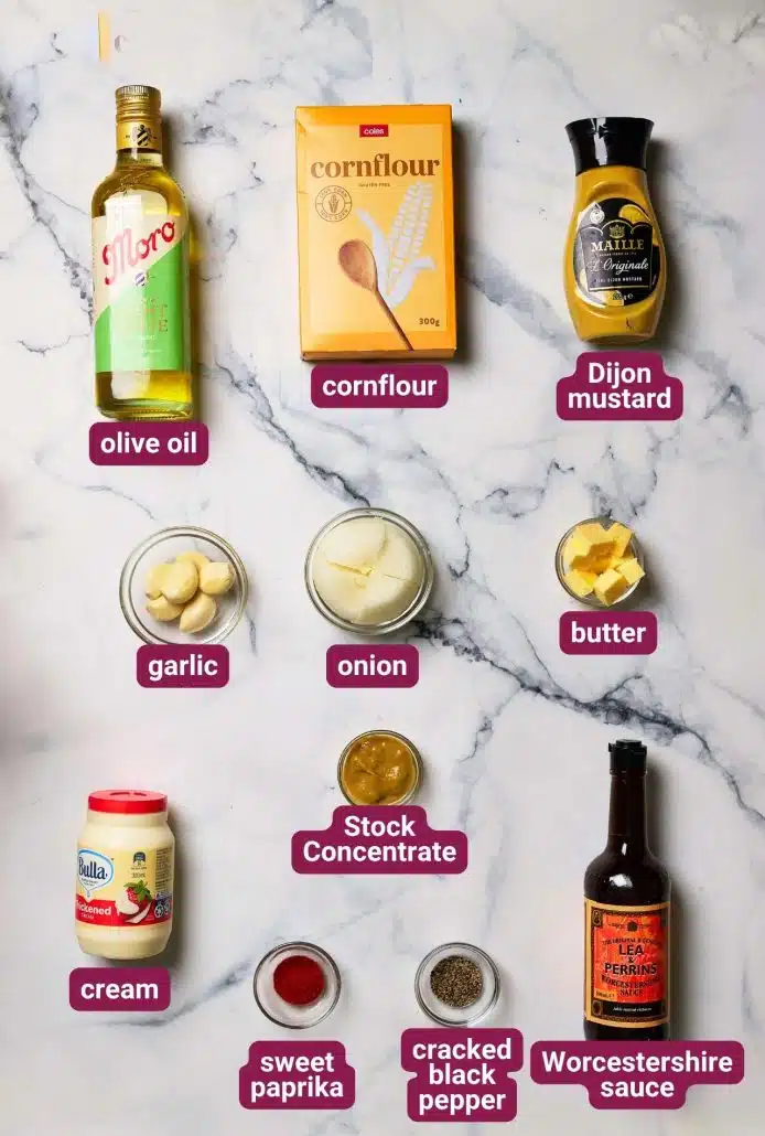 What you will need to make One Pot Surf & Turf from Dinners 4