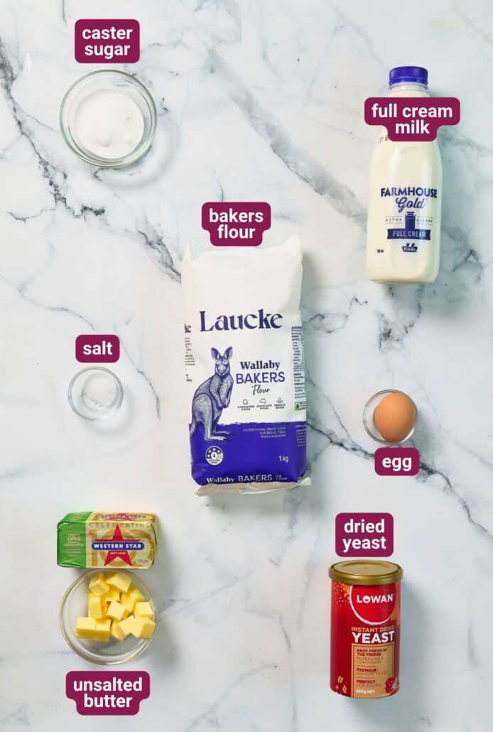 What you will need to make Hokkaido Milk Bread from SkinnyAsia2