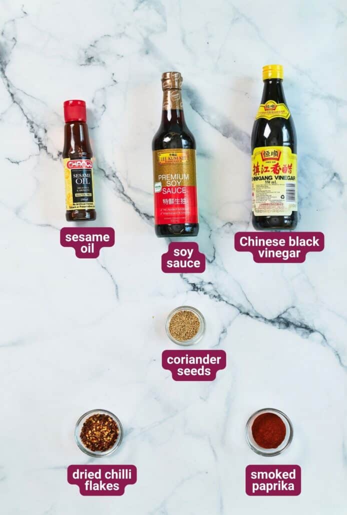 What you will need to make Ultimate Chilli Crisp from SkinnyAsia2